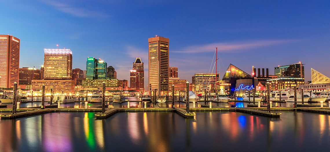 photo of Baltimore's Inner Harbor